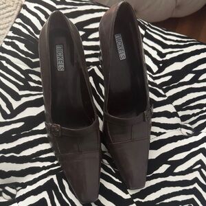 Nickels Dark Brown Women's Heels